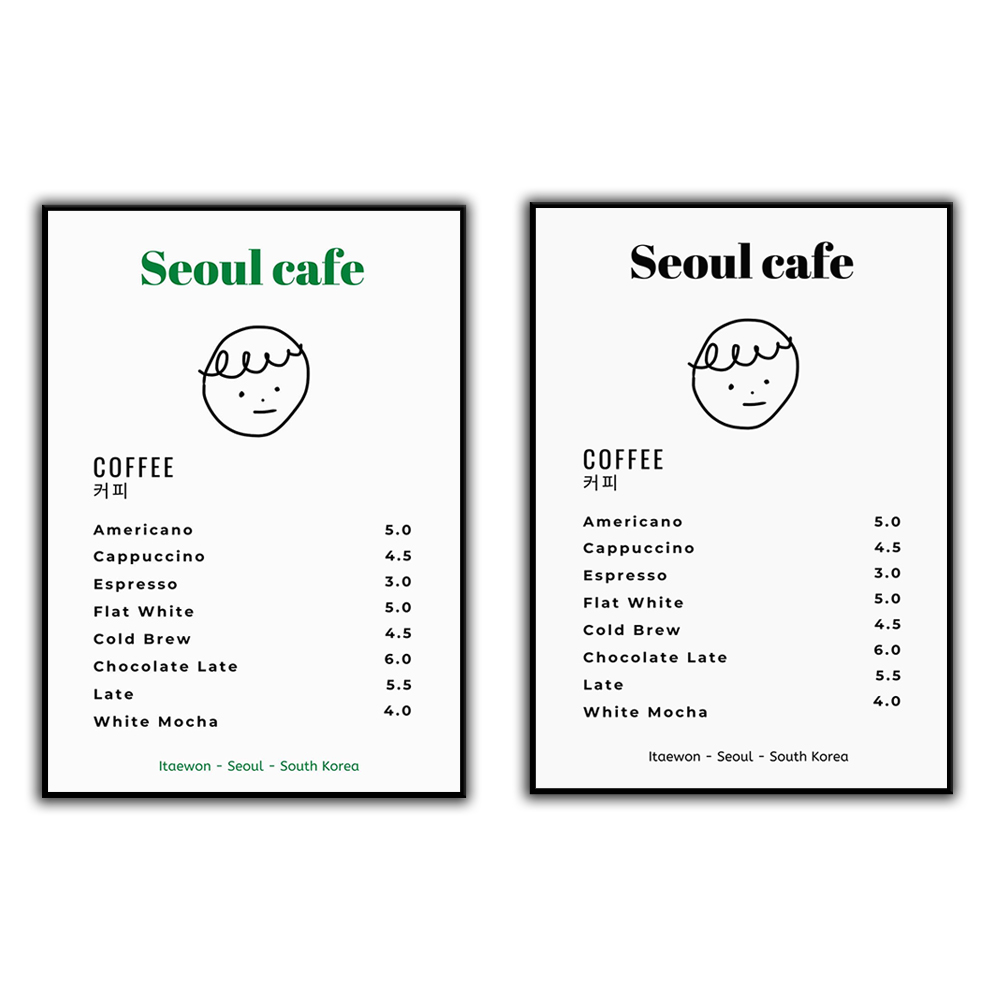 South Korea Lifestyle - 印刷された壁の芸術,印刷可能な韓国のポスター,都市,デジタル美的,ミニマリストコーヒー,韓国スタイル,レトロな漫画