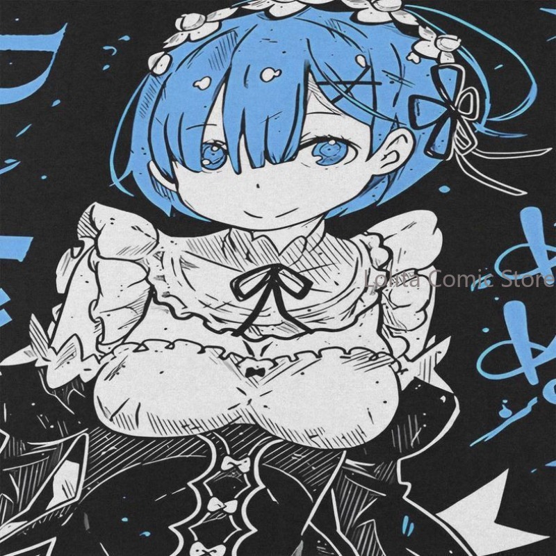 アニメ「Re:ゼロから始める異世界生活」ラム＆レム柄半袖Tシ - South Korea Lifestyle のレビューと価格