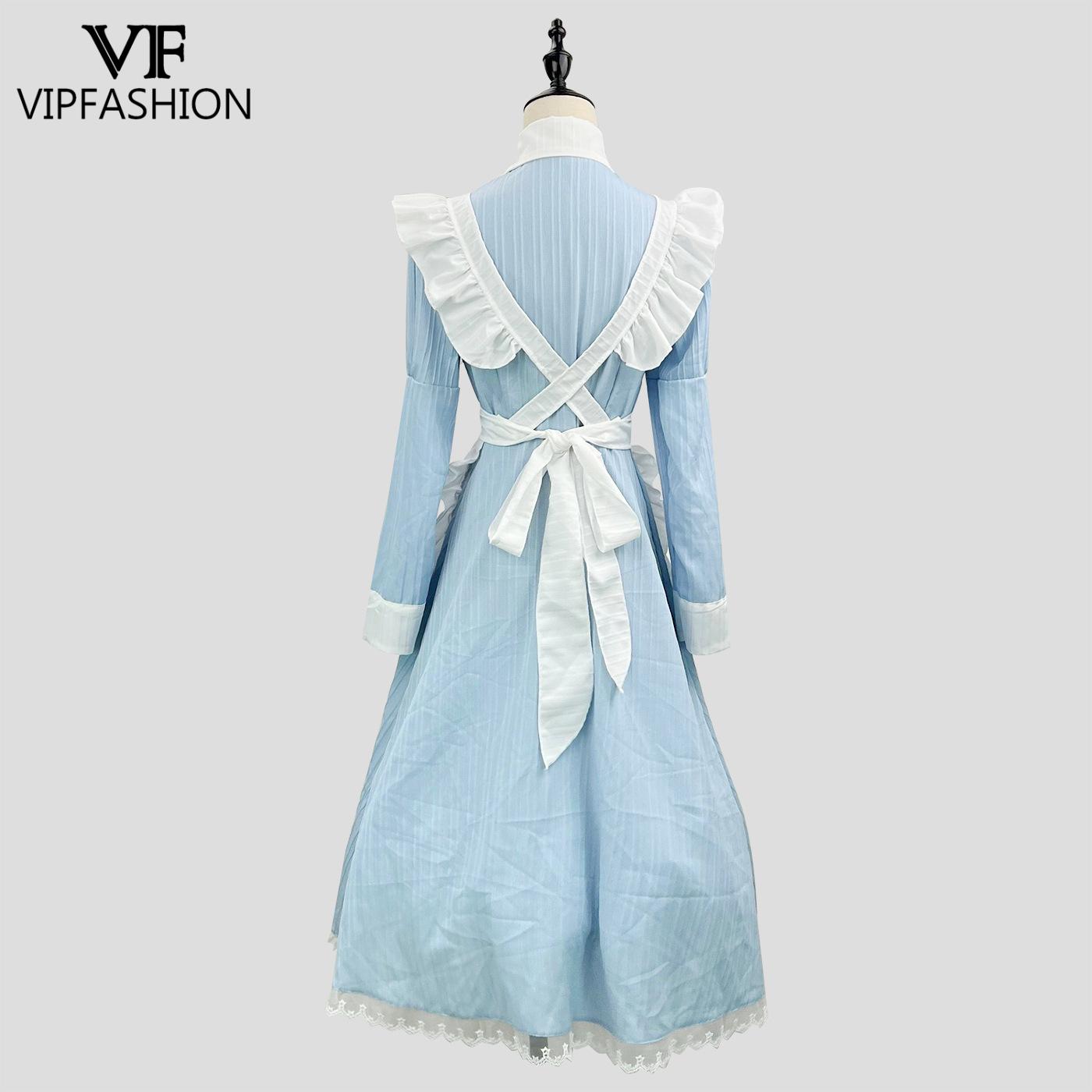 VIP ファッションビクトリア朝のメイドドレスロリータコスプ - Korean Lifestyle のレビューと価格
