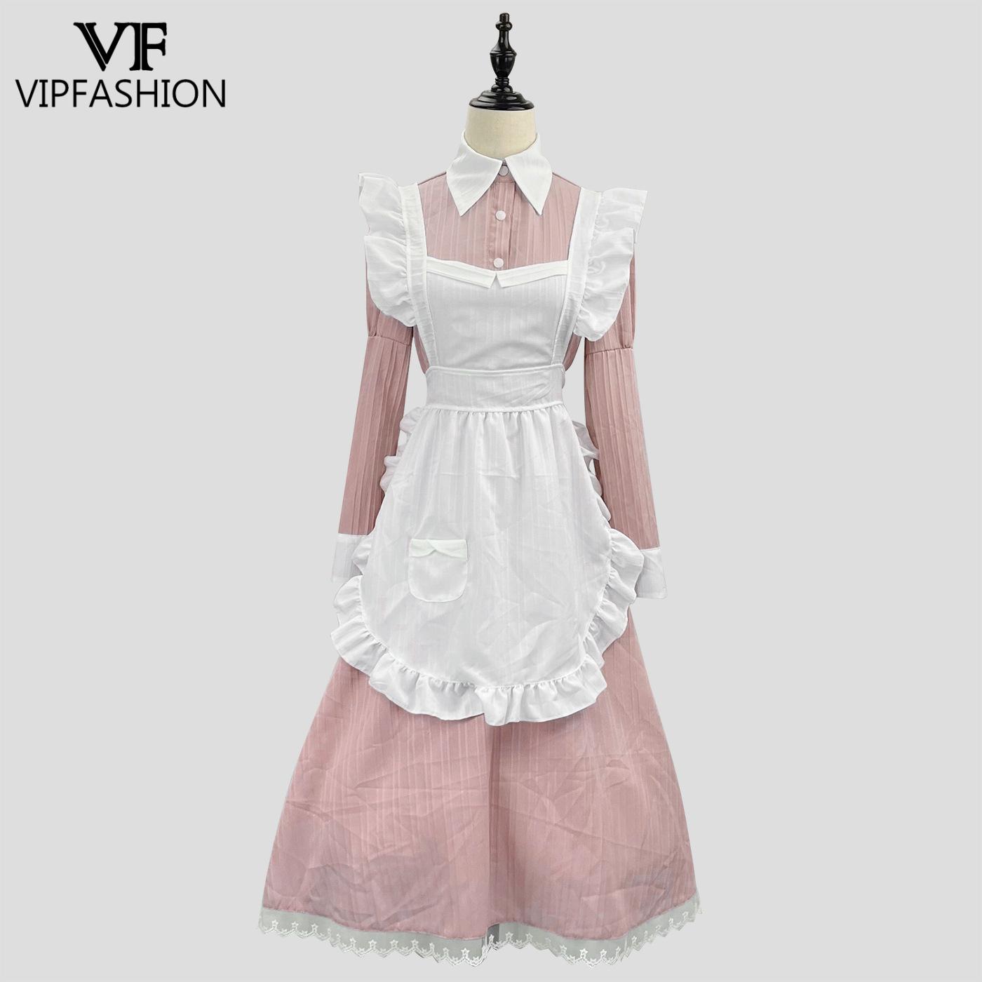 VIP ファッションビクトリア朝のメイドドレスロリータコスプ - Korean Lifestyle のレビューと価格
