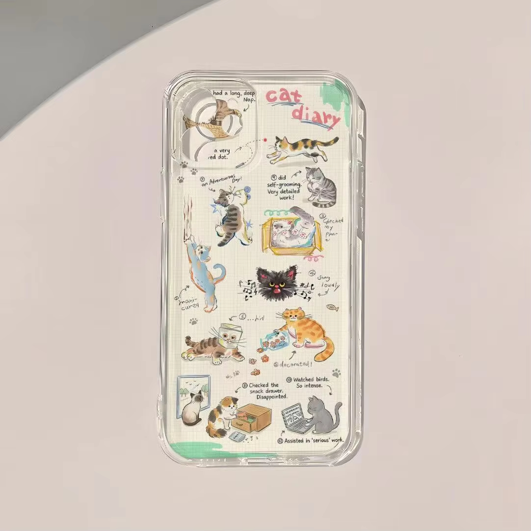 韓国風のかわいい子猫の日常を描いたiPhone 17 16  - Lifestyle In Korean のレビューと価格
