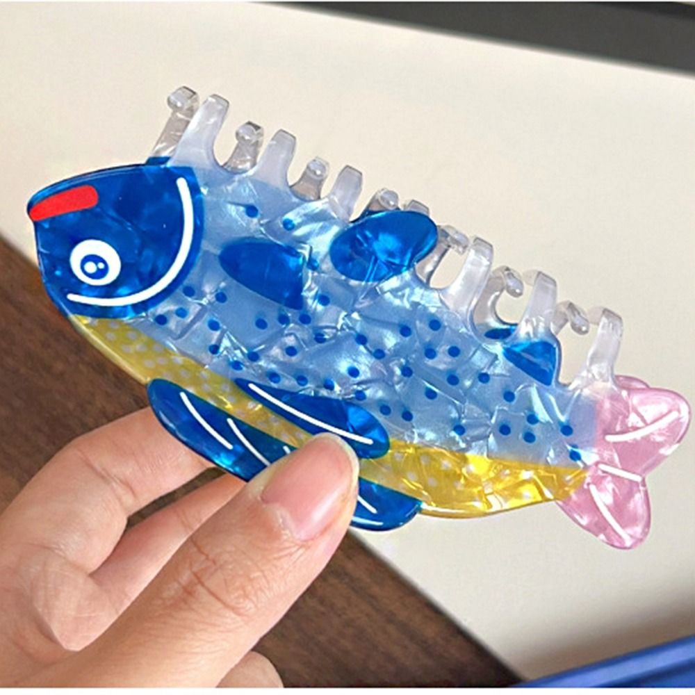 ヘアピン 海の動物 ヘアクリップ 金魚 PVC 海洋生物 魚 - Lifestyle In Korean のレビューと価格