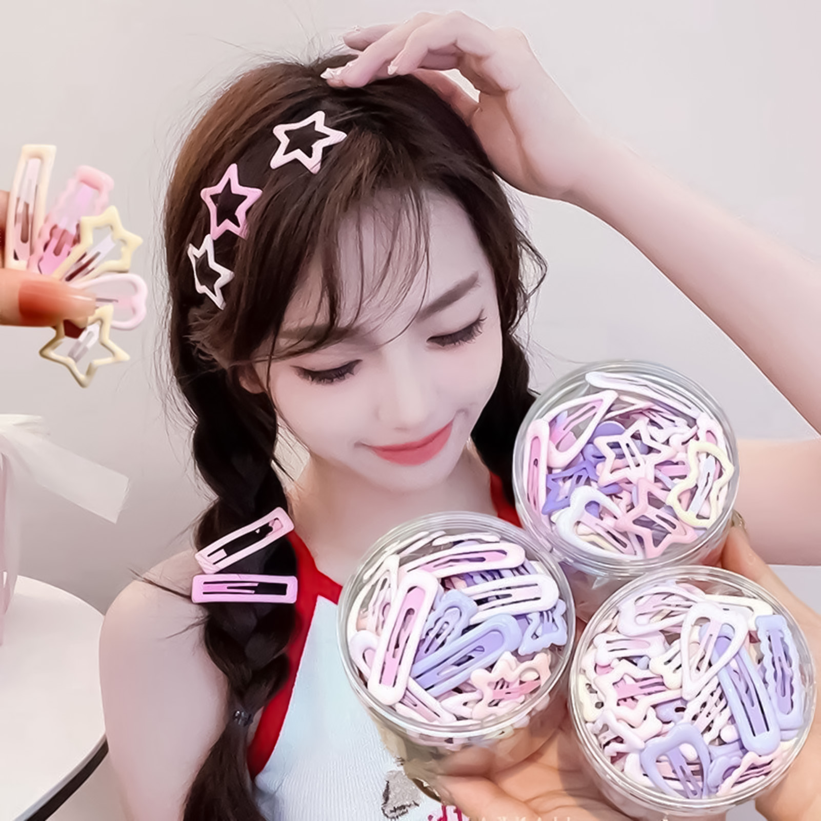 3 個のスイートスタイルのヘッドウェアピン、すべてマッチし、 - Lifestyle In Korean のレビューと価格