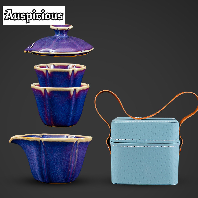 Jun kiln-手作りのセラドンティーセット,ポータブルト - Celadon Ceramic Cup のレビューと価格