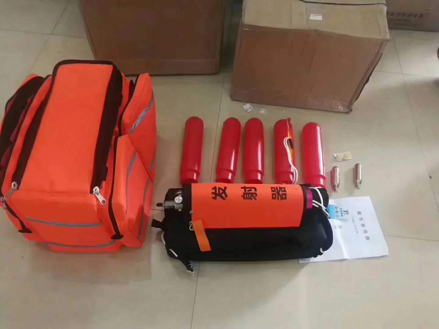 救命投擲器 ライン投擲装置 救命アンカーフック 海難救助用  - Lifestyle In Korean のレビューと価格