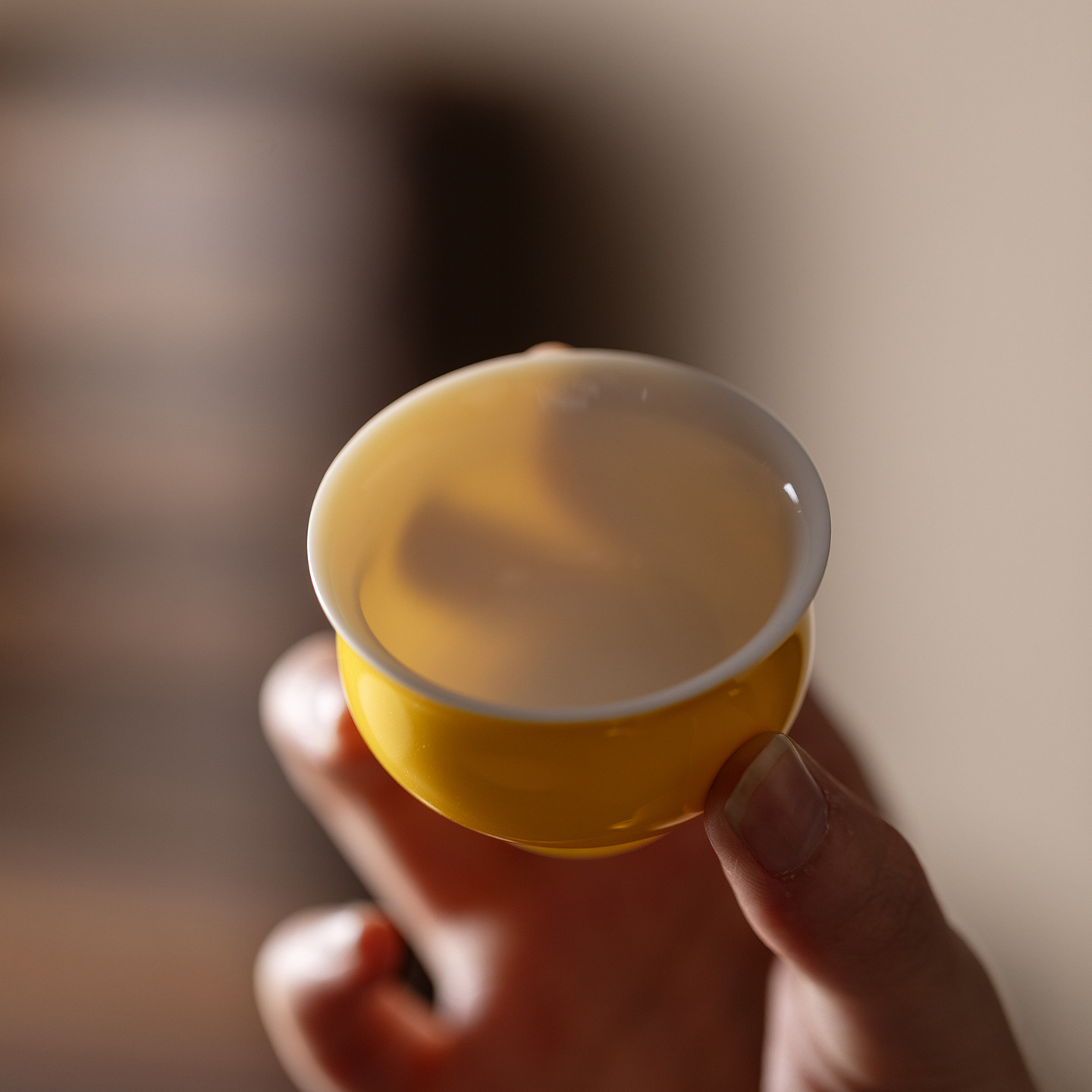 ティーカップ セラミック製ゲストカップ 白い磁器 薄い壁のテ - Celadon Ceramic Cup のレビューと価格