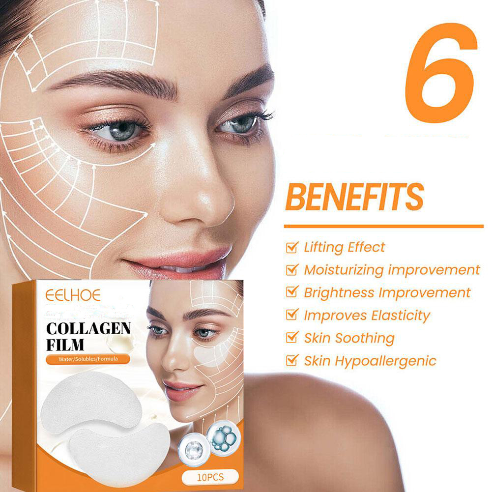5 ボックスコラーゲン可溶性パッチフィルム抗しわ除去くまフェ - Sheet Mask Collagen のレビューと価格
